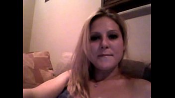 Beautiful blonde shows her perfect slim body on webcam - www.24camgirl.com